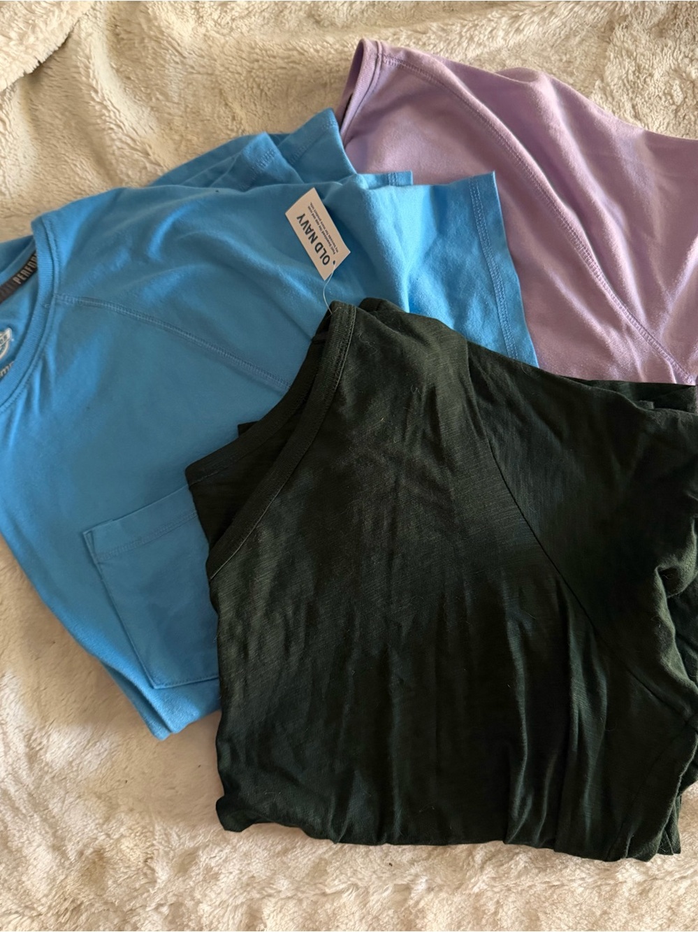 2 Dickies Temp-iQ Performance Tees and 1 old navy v neck 2x
